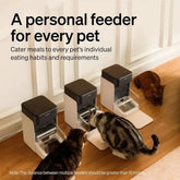 Smart Cat Feeder with WiFi 3L Capacity, App Control Tektoty